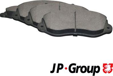 JP Group 1263602910 - Гальмівні колодки, дискові гальма autozip.com.ua