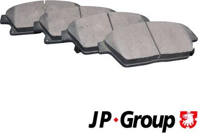 JP Group 1263602610 - Гальмівні колодки, дискові гальма autozip.com.ua