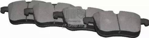 JP Group 1263602019 - Гальмівні колодки, дискові гальма autozip.com.ua
