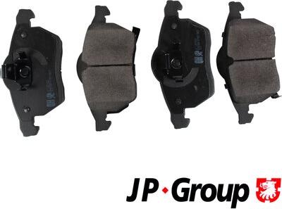 JP Group 1263602810 - Гальмівні колодки, дискові гальма autozip.com.ua