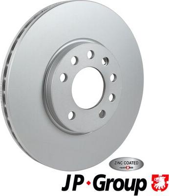 JP Group 1263104900 - Гальмівний диск autozip.com.ua