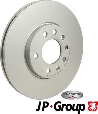 JP Group 1263104300 - Гальмівний диск autozip.com.ua