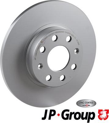 JP Group 1263106900 - Гальмівний диск autozip.com.ua