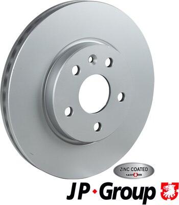 JP Group 1263106500 - Гальмівний диск autozip.com.ua