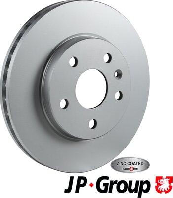 JP Group 1263106600 - Гальмівний диск autozip.com.ua
