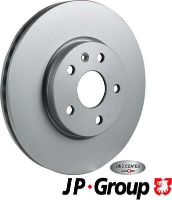 JP Group 1263106700 - Гальмівний диск autozip.com.ua