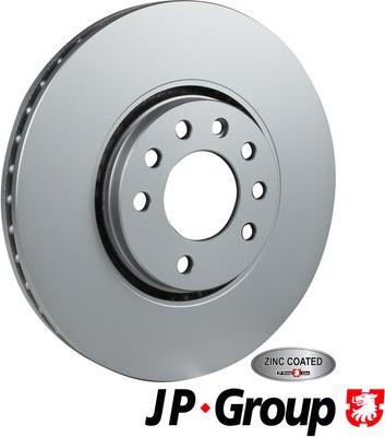 JP Group 1263100400 - Гальмівний диск autozip.com.ua