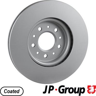 JP Group 1263107600 - Гальмівний диск autozip.com.ua