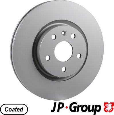 JP Group 1263107700 - Гальмівний диск autozip.com.ua