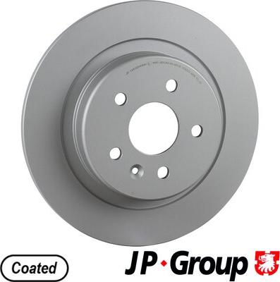 JP Group 1263204400 - Гальмівний диск autozip.com.ua