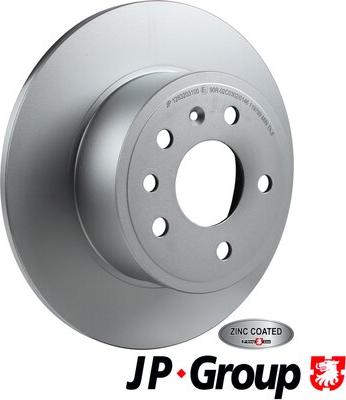 JP Group 1263203100 - Гальмівний диск autozip.com.ua