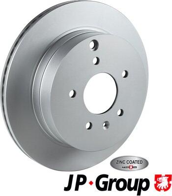 JP Group 1263203800 - Гальмівний диск autozip.com.ua