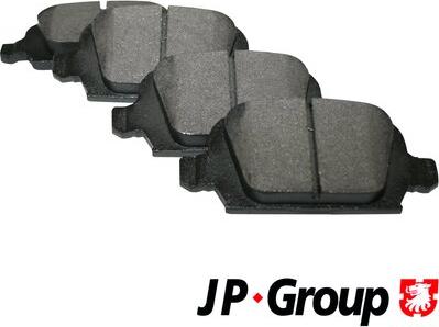 JP Group 1263700510 - Гальмівні колодки, дискові гальма autozip.com.ua