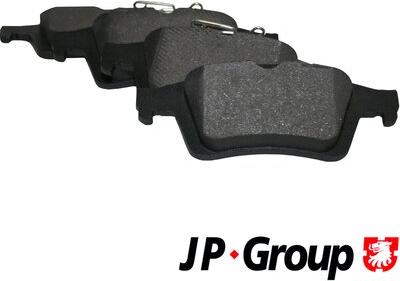 JP Group 1263700610 - Гальмівні колодки, дискові гальма autozip.com.ua