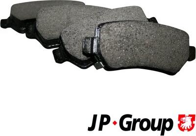 JP Group 1263700110 - Гальмівні колодки, дискові гальма autozip.com.ua