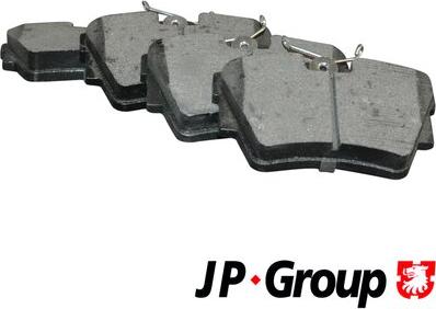 JP Group 1263701610 - Гальмівні колодки, дискові гальма autozip.com.ua