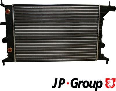 JP Group 1214203000 - Радіатор, охолодження двигуна autozip.com.ua
