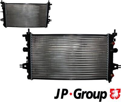 JP Group 1214203200 - Радіатор, охолодження двигуна autozip.com.ua