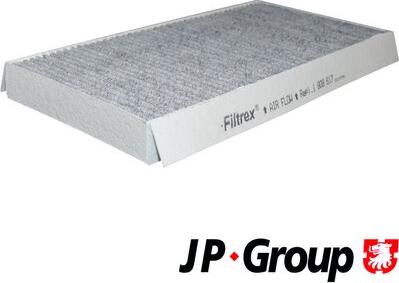 JP Group 1228101800 - Фільтр, повітря у внутрішній простір autozip.com.ua