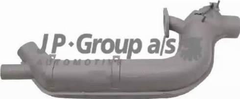 JP Group 8123100470 - Теплообмінник, опалення салону autozip.com.ua