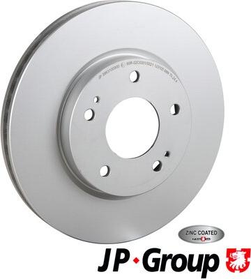 JP Group 3963100900 - Гальмівний диск autozip.com.ua