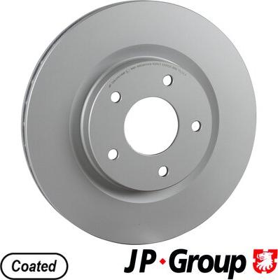 JP Group 3963101900 - Гальмівний диск autozip.com.ua
