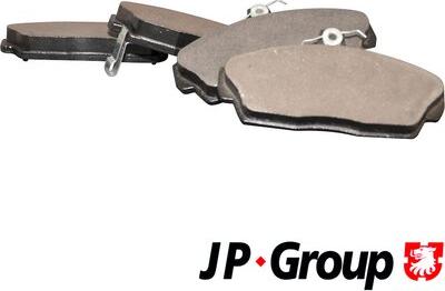 JP Group 3463600110 - Гальмівні колодки, дискові гальма autozip.com.ua