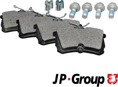 JP Group 3463700210 - Гальмівні колодки, дискові гальма autozip.com.ua