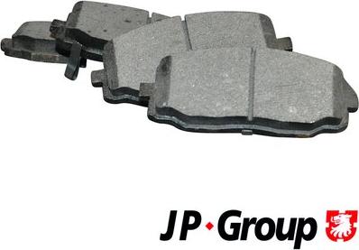 JP Group 3563600510 - Гальмівні колодки, дискові гальма autozip.com.ua