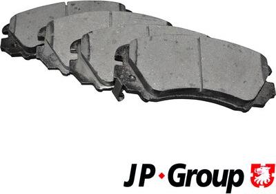 JP Group 3563600210 - Гальмівні колодки, дискові гальма autozip.com.ua