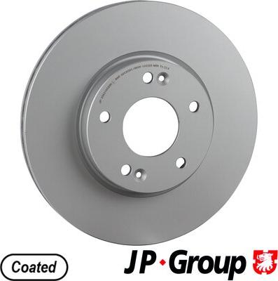 JP Group 3563103200 - Гальмівний диск autozip.com.ua