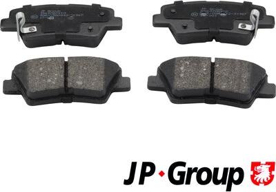 JP Group 3563700910 - Гальмівні колодки, дискові гальма autozip.com.ua