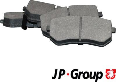 JP Group 3563700510 - Гальмівні колодки, дискові гальма autozip.com.ua