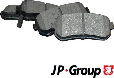 JP Group 3563700610 - Гальмівні колодки, дискові гальма autozip.com.ua