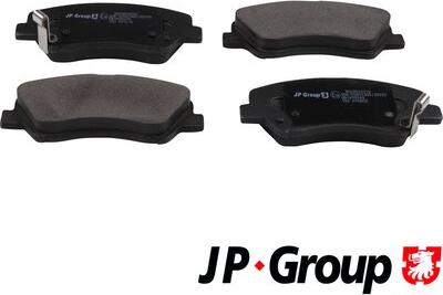 JP Group 3663604210 - Гальмівні колодки, дискові гальма autozip.com.ua