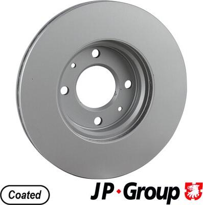 JP Group 3663101500 - Гальмівний диск autozip.com.ua