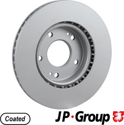 JP Group 3663101300 - Гальмівний диск autozip.com.ua