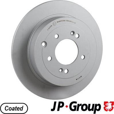 JP Group 3663201500 - Гальмівний диск autozip.com.ua