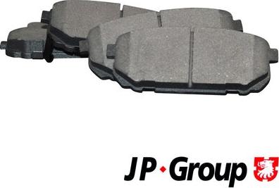 JP Group 3663700110 - Гальмівні колодки, дискові гальма autozip.com.ua