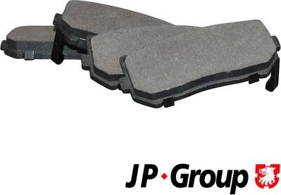 JP Group 3663700210 - Гальмівні колодки, дискові гальма autozip.com.ua