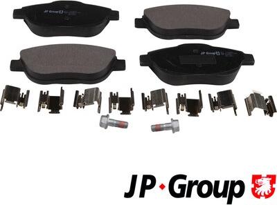 JP Group 3163604210 - Гальмівні колодки, дискові гальма autozip.com.ua