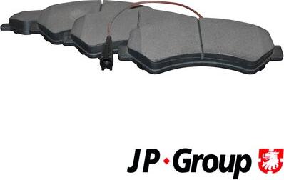 JP Group 3163600910 - Гальмівні колодки, дискові гальма autozip.com.ua