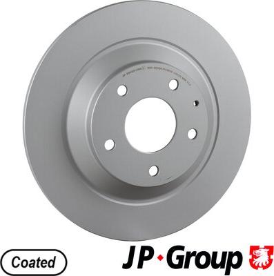 JP Group 3863201300 - Гальмівний диск autozip.com.ua