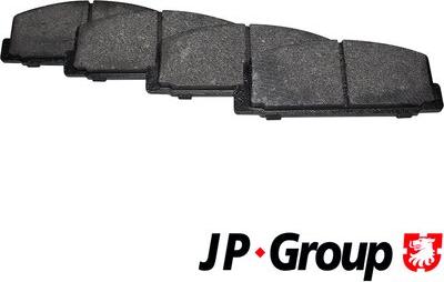 JP Group 3863700610 - Гальмівні колодки, дискові гальма autozip.com.ua