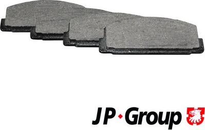 JP Group 3863700710 - Гальмівні колодки, дискові гальма autozip.com.ua