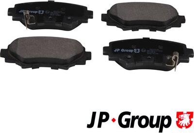 JP Group 3863701110 - Гальмівні колодки, дискові гальма autozip.com.ua