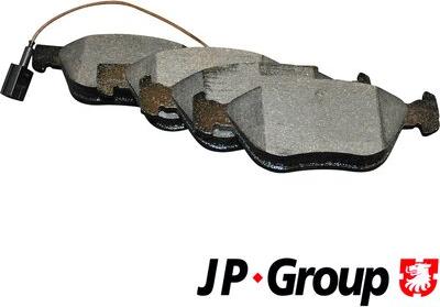 JP Group 3363600810 - Гальмівні колодки, дискові гальма autozip.com.ua