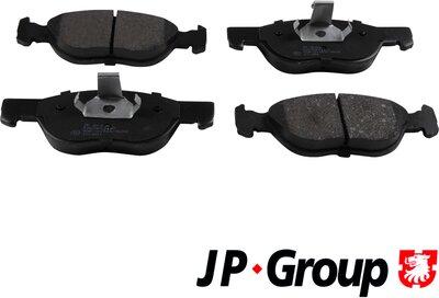 JP Group 3363602410 - Гальмівні колодки, дискові гальма autozip.com.ua