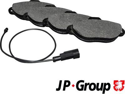 JP Group 3363602110 - Гальмівні колодки, дискові гальма autozip.com.ua