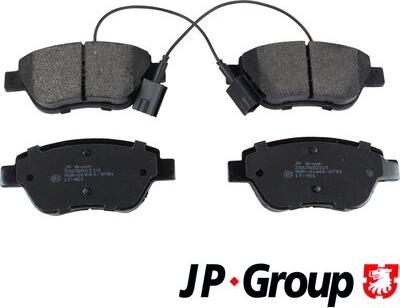 JP Group 3363602310 - Гальмівні колодки, дискові гальма autozip.com.ua